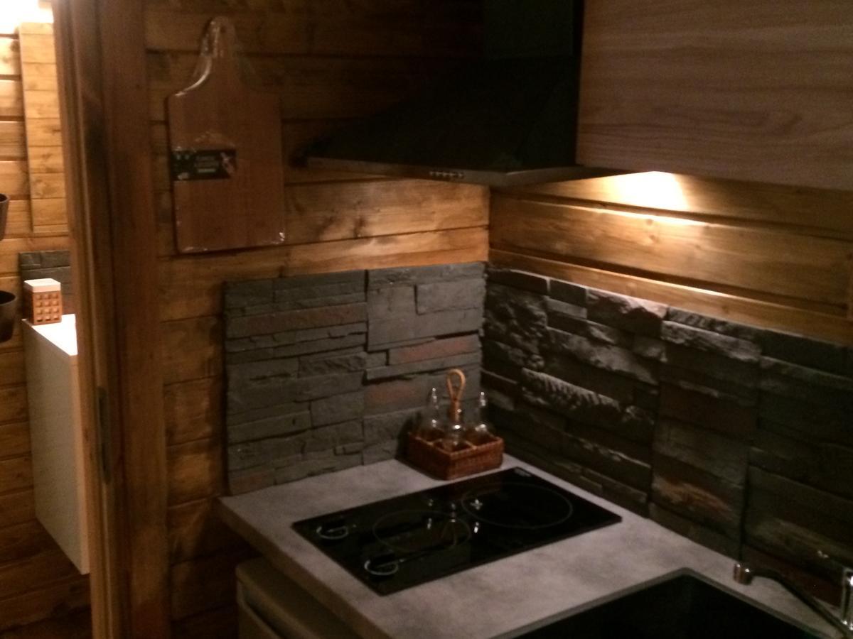 Gites Les Chalets Vezzani Spa Exterior foto