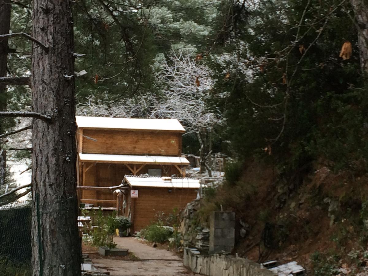 Gites Les Chalets Vezzani Spa Exterior foto