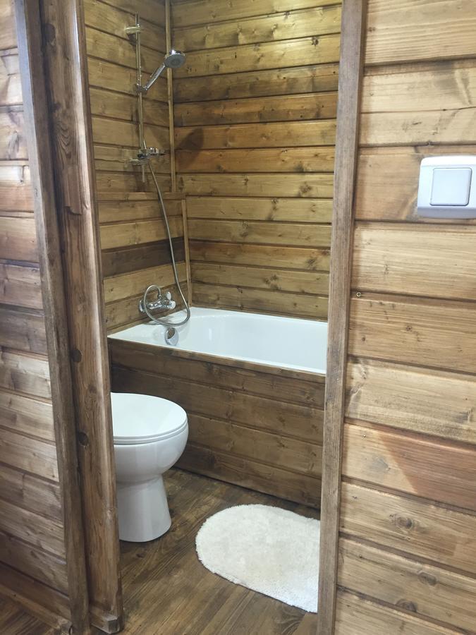 Gites Les Chalets Vezzani Spa Exterior foto