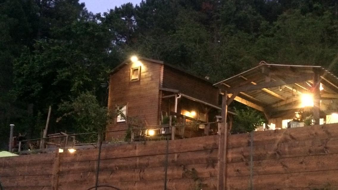 Gites Les Chalets Vezzani Spa Exterior foto